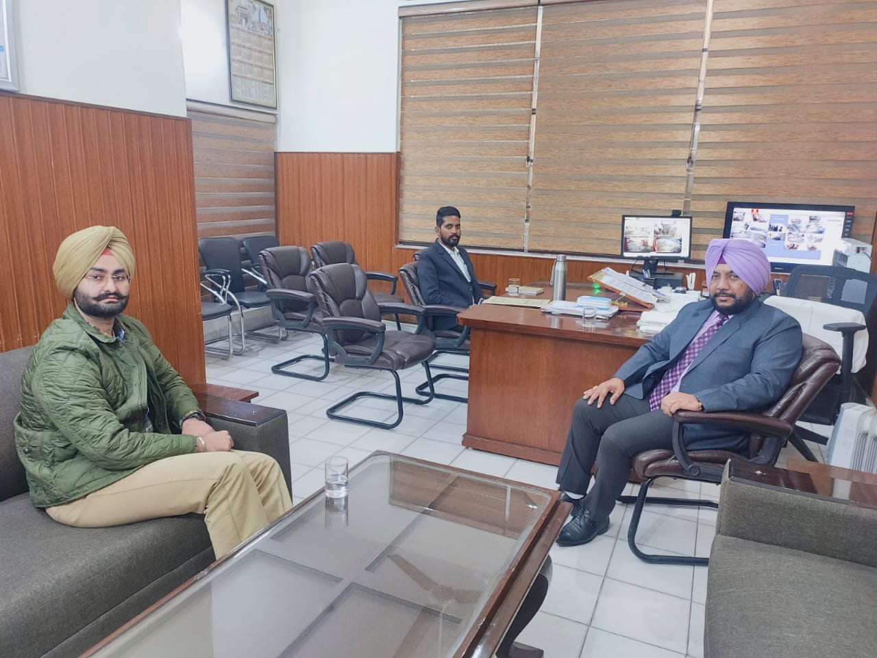 CJM-cum-Secretary Mr. Kamaldeep Singh Dhaliwal visited the Central Jail, Mahila Jail and Bostel Jail Ludhiana.